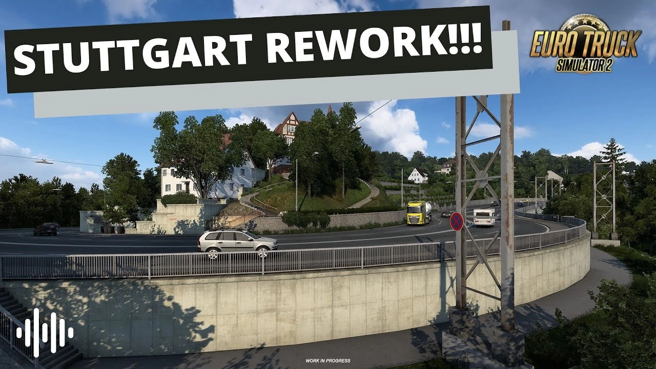 Germany Rework - Stuttgart for ETS2