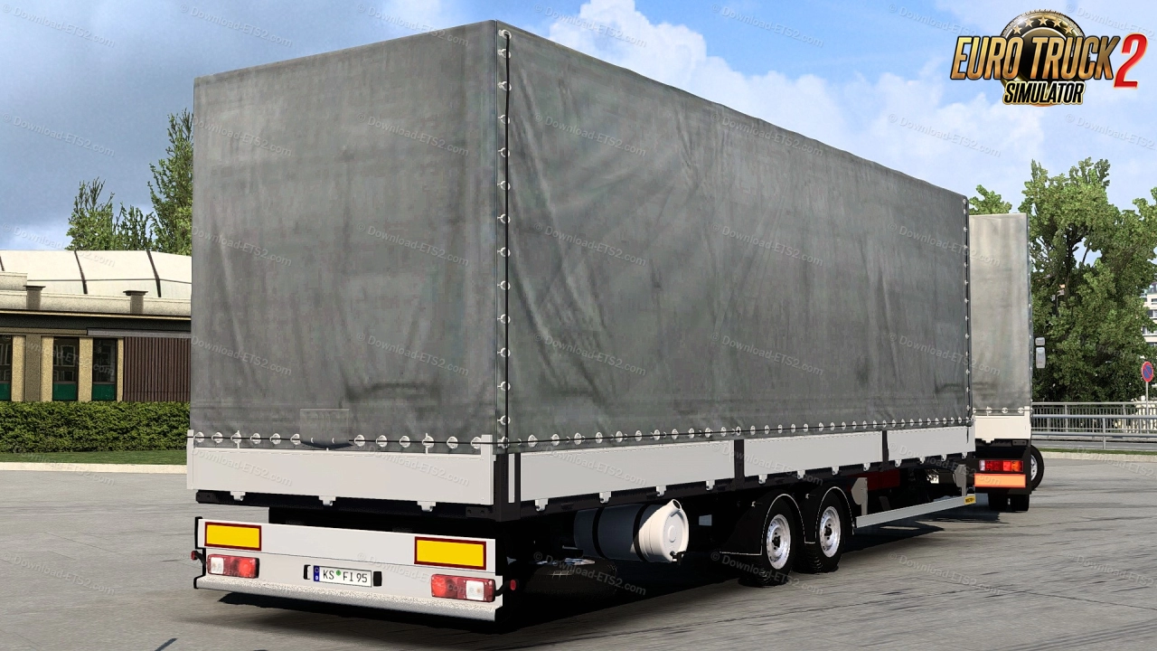 Iveco Eurocargo Truck + Trailer v1.6 (1.46.x) for ETS2