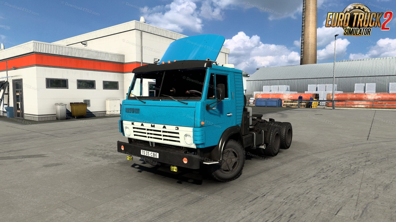 KamAZ 5410 Legend Truck + Interior v7.0 (1.46.x) for ETS2