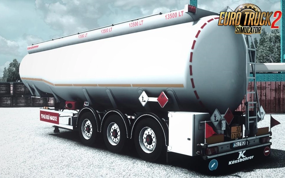 Kassbohrer Tanker Trailer v1.2 (1.50.x) for ETS2