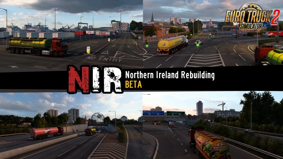 Northern Ireland Rebuilding (NIR) v0.5 (1.46.x) for ETS2