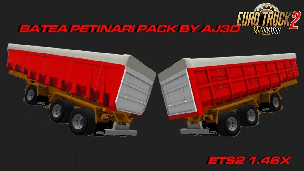 Dumper Petinari Pack Trailers v1.0 (1.46.x) for ETS2
