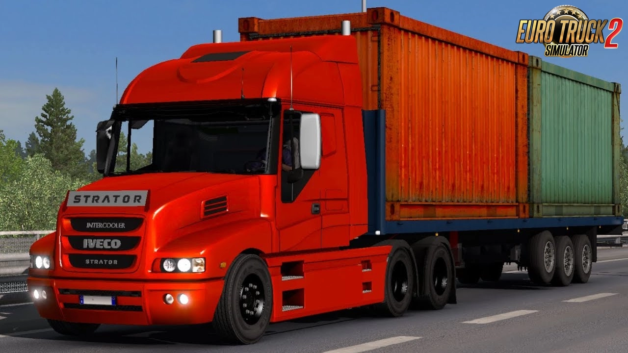 Iveco Strator Truck + Interior v3.2.2 (1.53.x) for ETS2