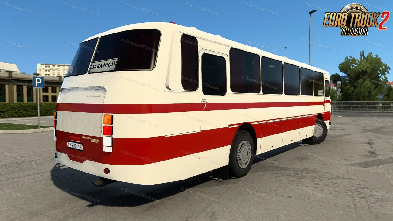 Laz Tourist 699r Bus + Interior v1.0 (1.46.x) for ETS2