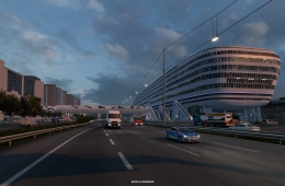 Germany Rework - Frankfurt am Main for ETS2