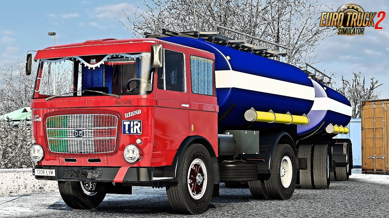 OM Titano Truck + Interior v1.3 (1.50.x) for ETS2