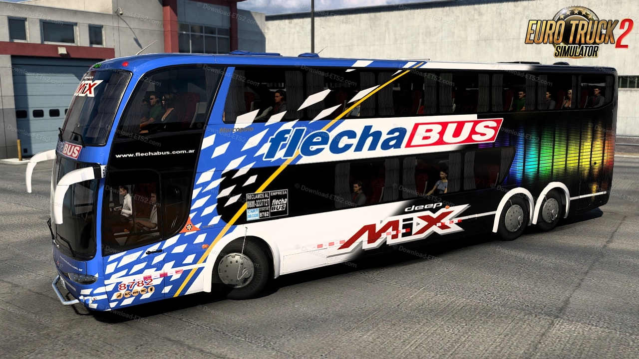 Marcopolo Paradiso G7 1800 DD Bus v2.1 (1.55.x) for ETS2