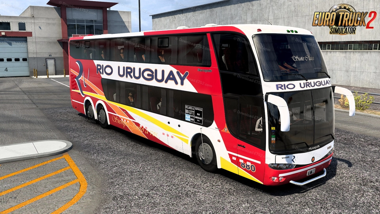 Marcopolo Paradiso G7 1800 DD Bus v2.1 (1.55.x) for ETS2