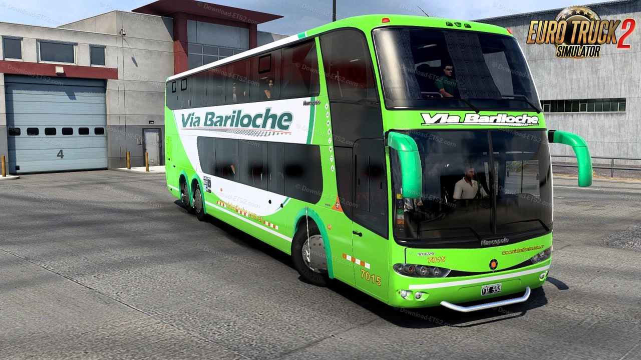Marcopolo Paradiso G7 1800 DD Bus v2.1 (1.55.x) for ETS2