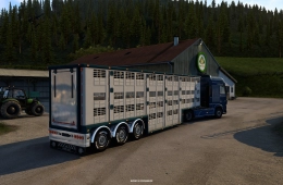 Euro Truck Simulator 2: 1.47 Ownable Livestock Trailers