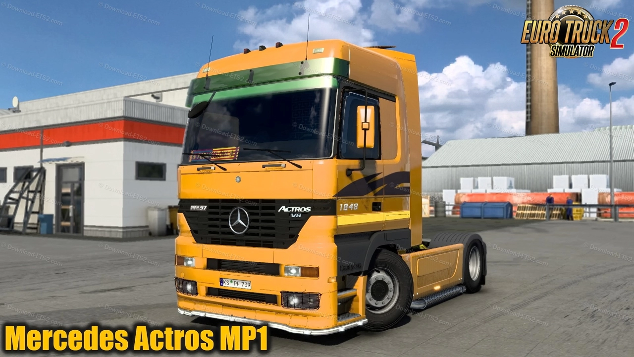 Mercedes Benz MPI & MPII v1.8 By ValheinXL (1.46.x) for ETS2