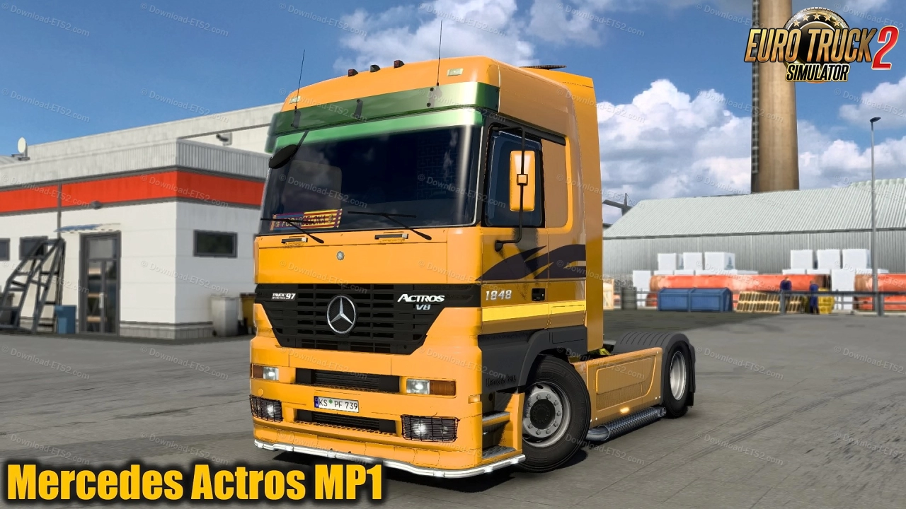 Mercedes Benz MPI & MPII v1.9 By ValheinXL (1.48.5.x) for ETS2