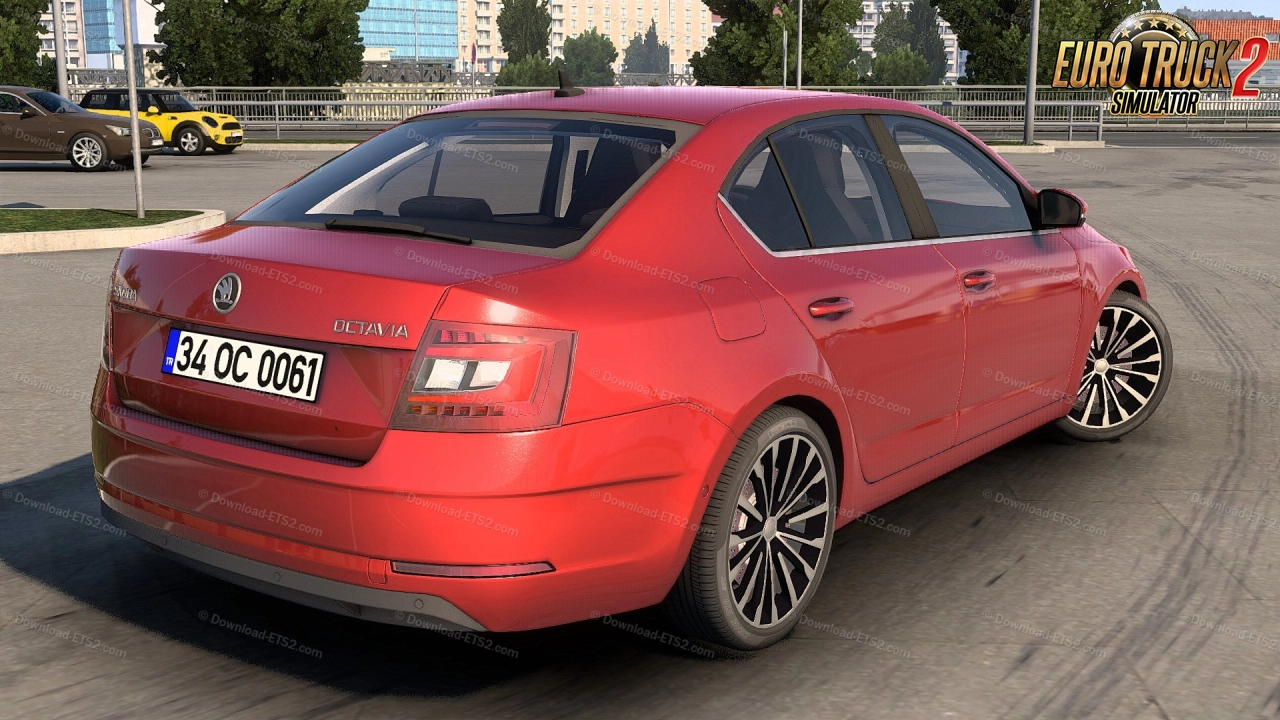 Skoda Octavia 2018 + Interior v1.2 (1.48.5.x) for ETS2