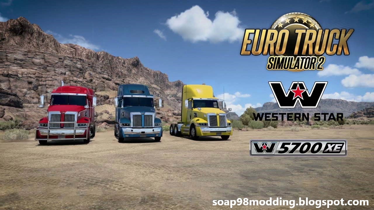 Western Star 5700XE v1.1.7 by soap98 (1.50.x) for ETS2