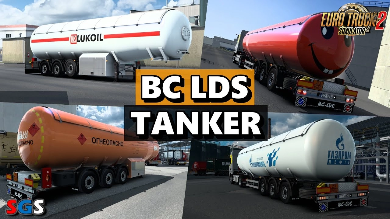 BC LDS Tanker Trailer v1.1 (1.46.x) for ETS2