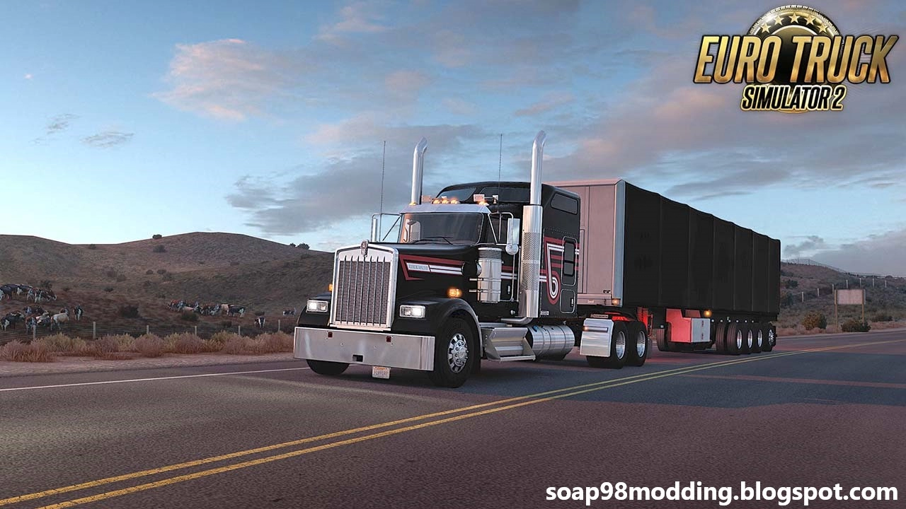 Kenworth W900 Limited Edition by soap98 v1.2.4 (1.51.x) for ETS2