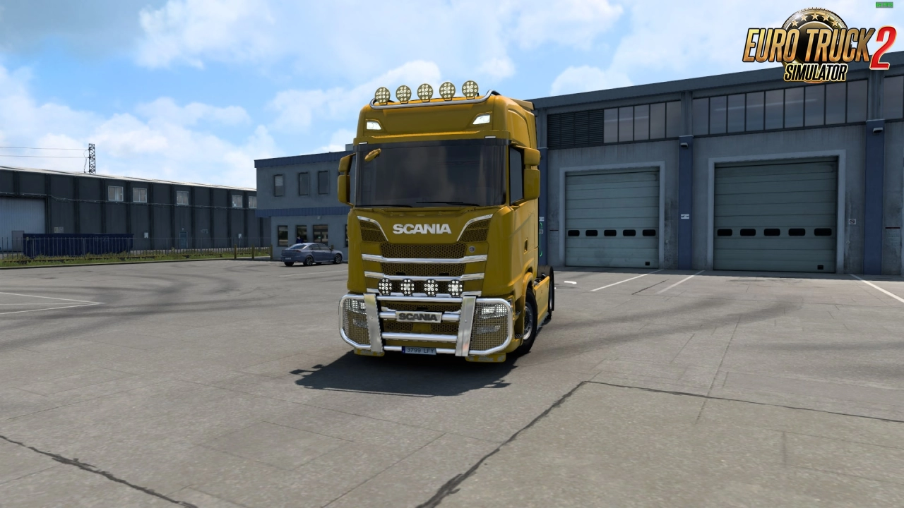 LEDSON Pollux9 LED Lamp v1.5 (1.59.x) for ETS2