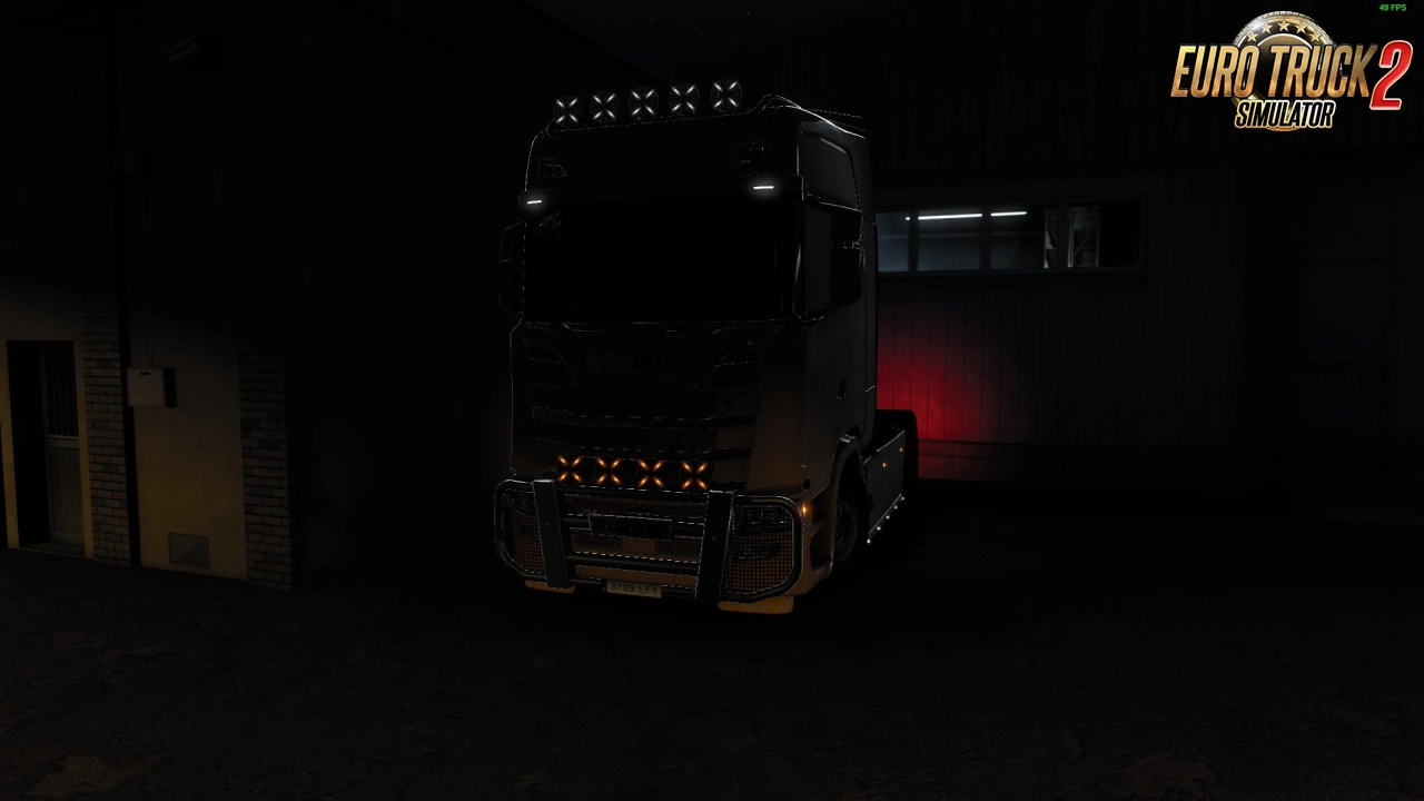 LEDSON Pollux9 LED Lamp v1.5 (1.59.x) for ETS2