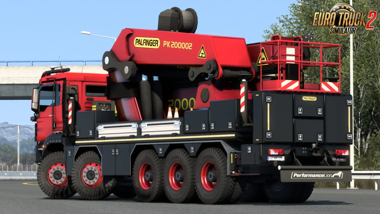 MAN TGS Euro 5 Reworked Spec MegaMod v3.0 (1.47.x) for ETS2