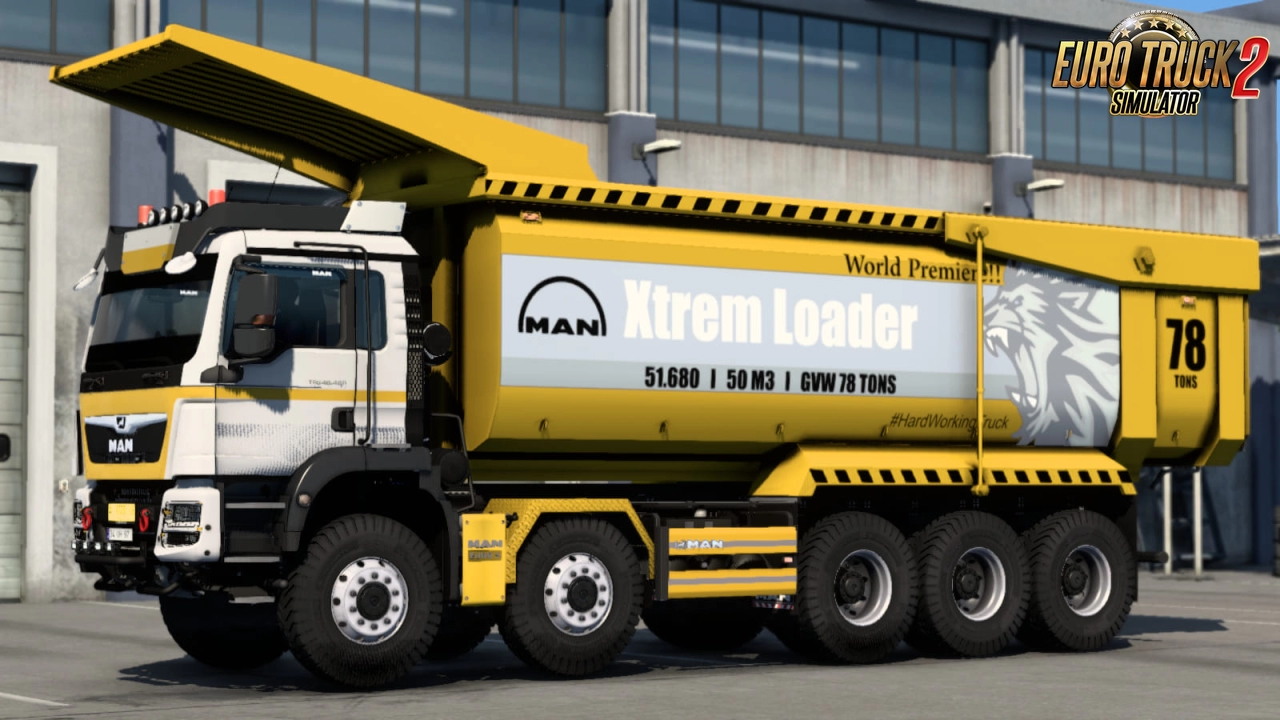 MAN TGS Euro 5 Reworked Spec MegaMod v3.0 (1.47.x) for ETS2