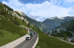 Switzerland Rework - Alps Mountains in ETS2
