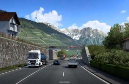 Switzerland Rework - Alps Mountains in ETS2