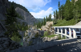 Switzerland Rework - Alps Mountains in ETS2