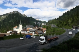 Switzerland Rework - Alps Mountains in ETS2