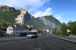Switzerland Rework - Alps Mountains in ETS2