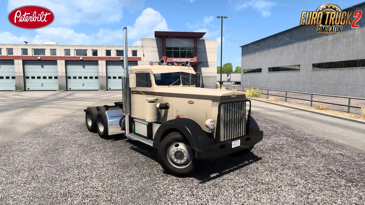 Peterbilt 350 Truck + Interior v1.0 (1.46.x) for ETS2