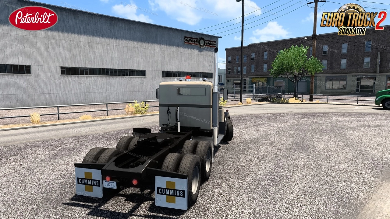 Peterbilt 350 Truck + Interior v1.0 (1.46.x) for ETS2