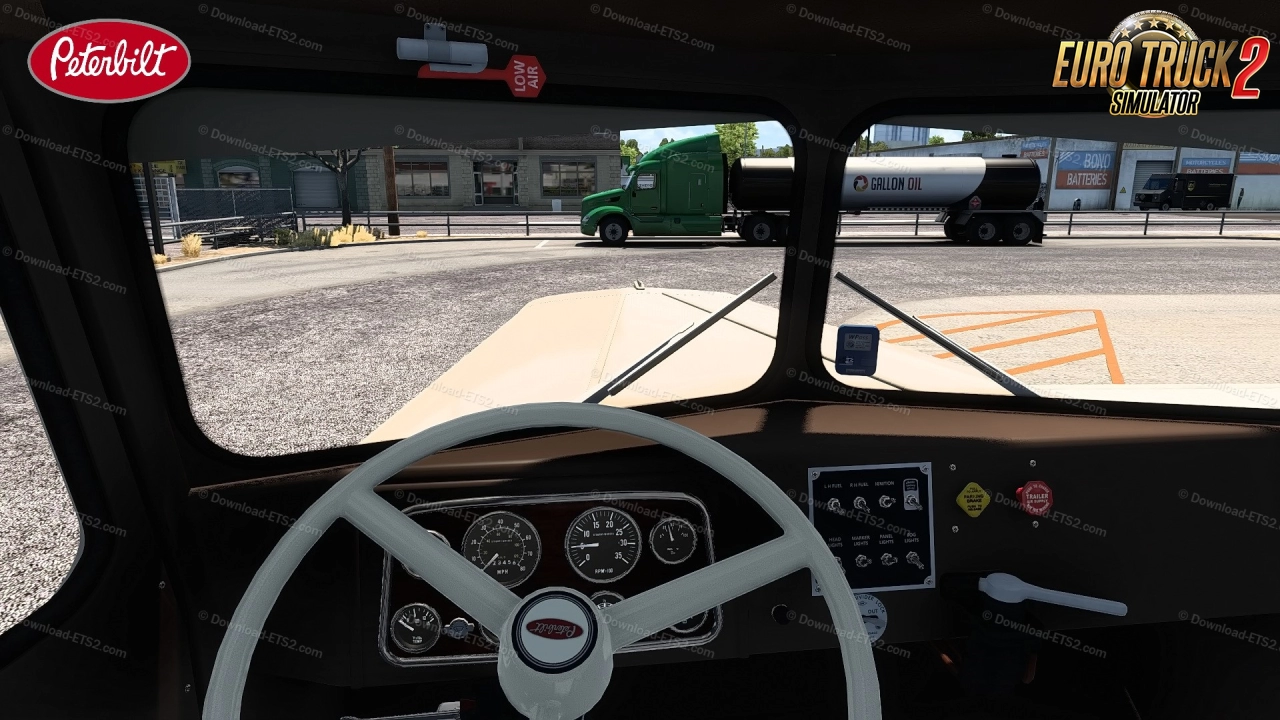 Peterbilt 350 Truck + Interior v1.0 (1.46.x) for ETS2