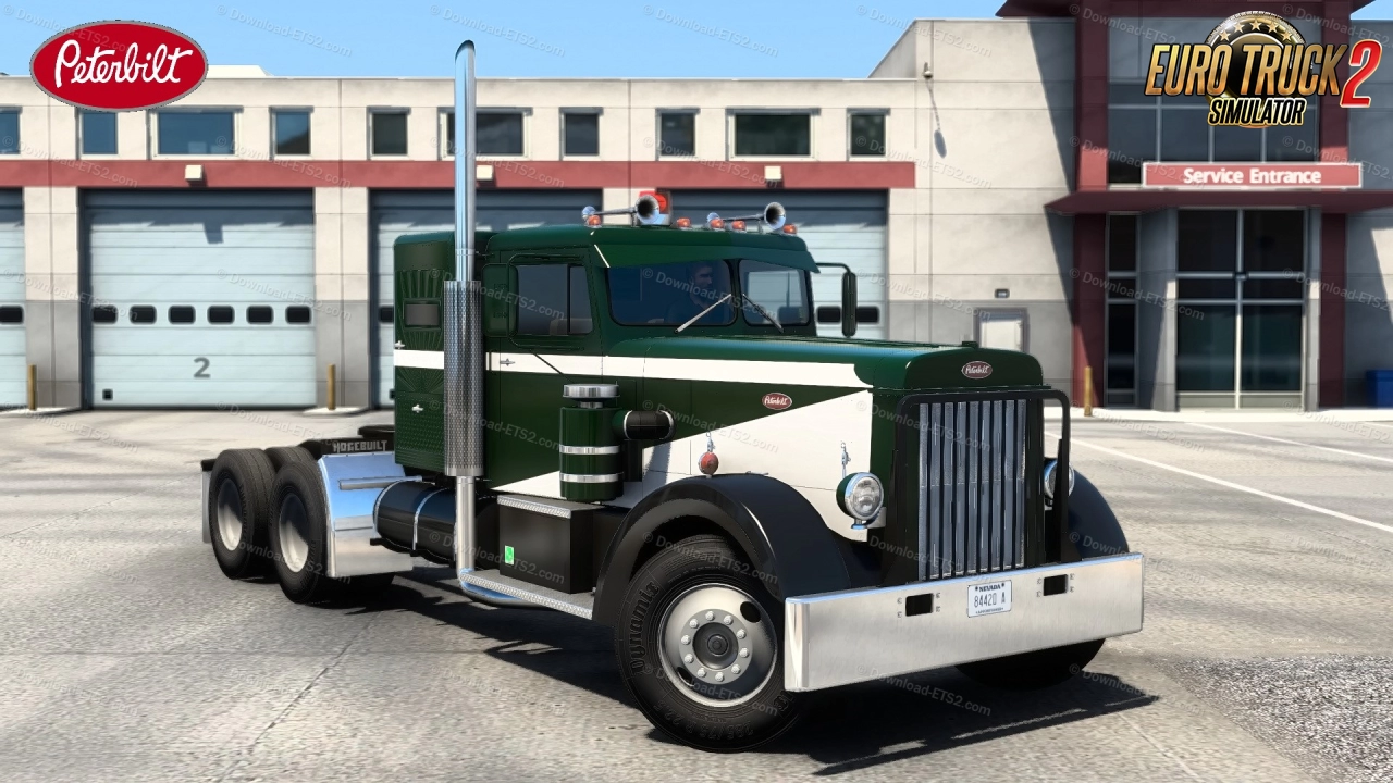 Peterbilt 350 Truck + Interior v1.0 (1.46.x) for ETS2
