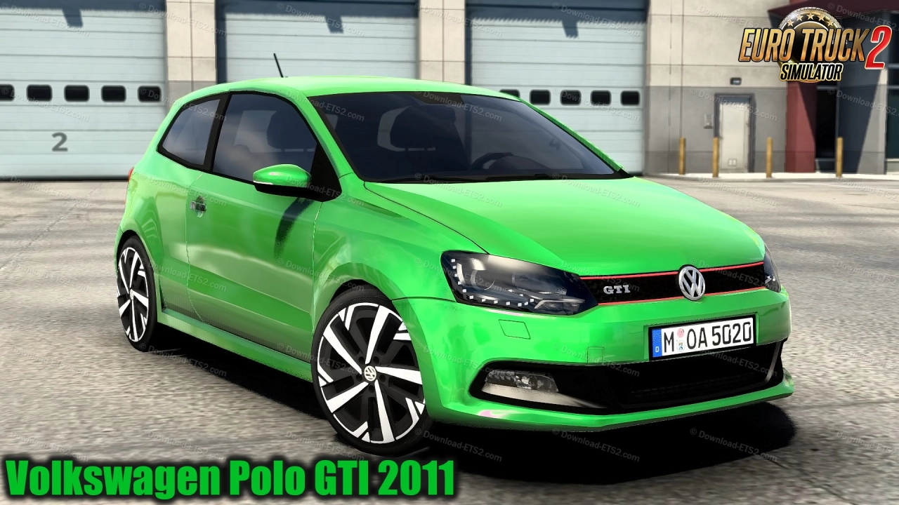 Volkswagen Polo GTI 2011 + Interior v4.7 (1.48.x) for ETS2