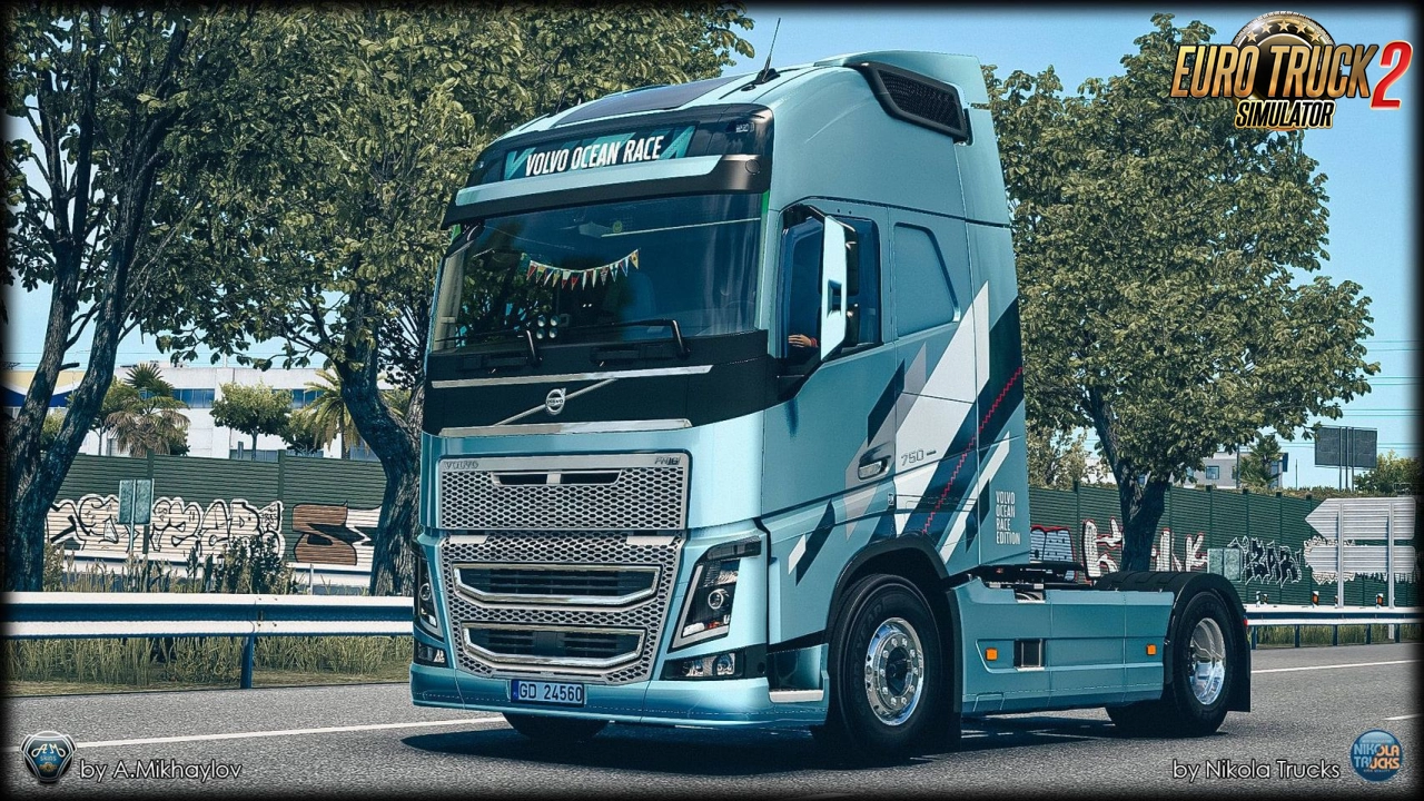 Volvo FH IV Generation Rework v17.1 (1.49.x) for ETS2