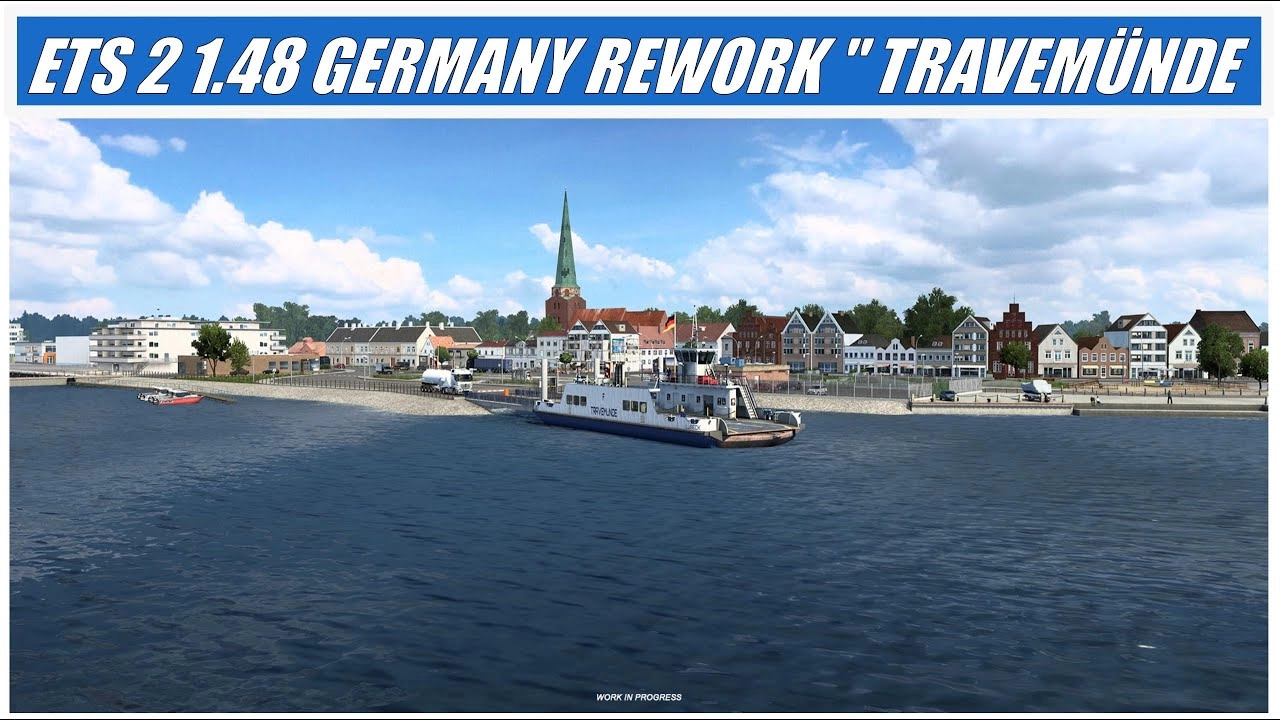 Germany Rework - Travemünde city in Euro Truck Simulator 2