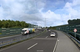 West Balkans DLC - Road Network for ETS2