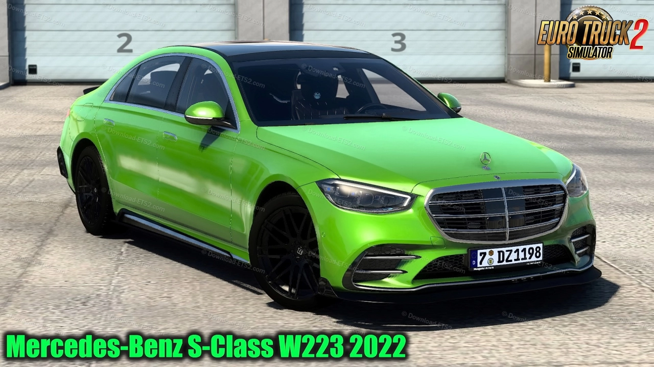 Mercedes-Benz S-Class W223 2022 Body Kit Pack v1.1 (1.48.x) for ETS2
