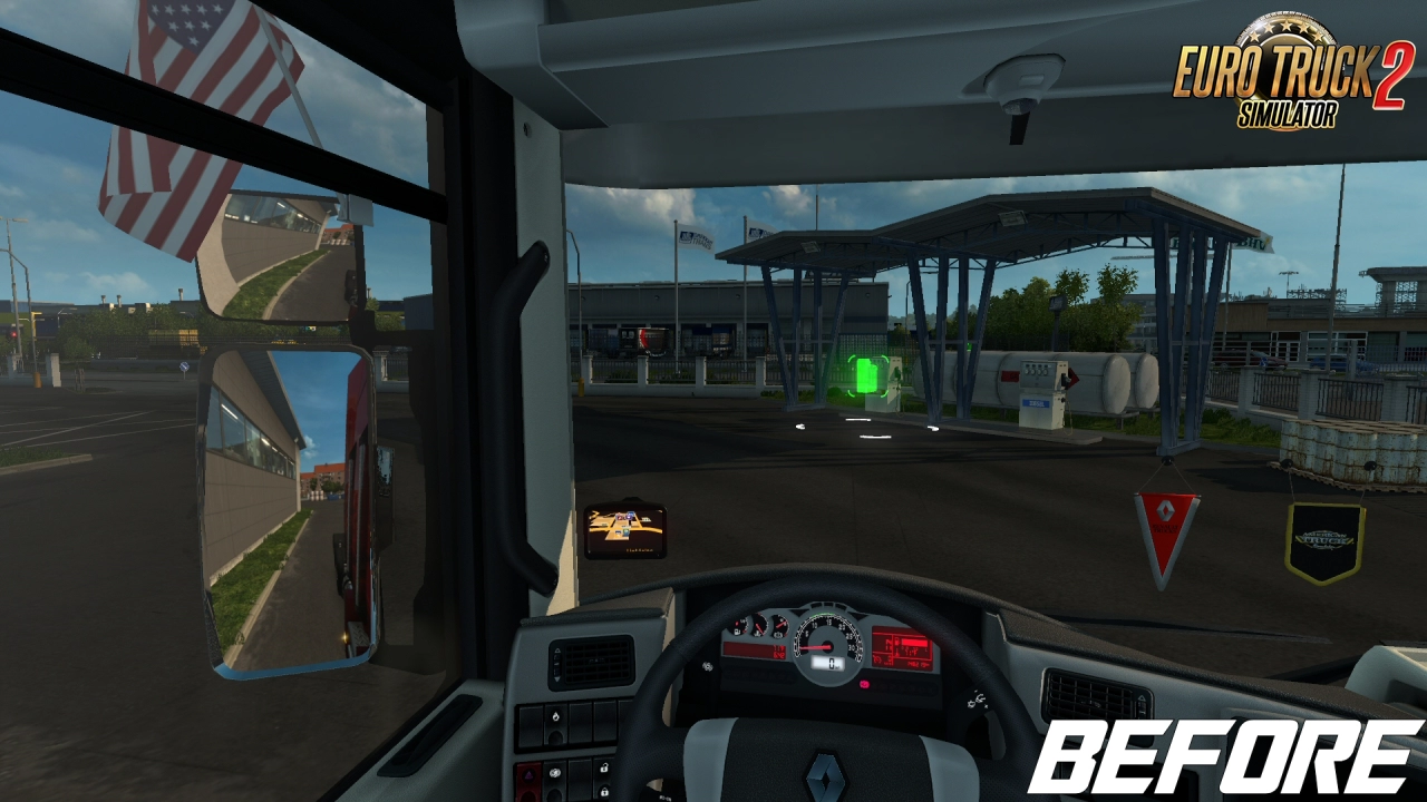 Realistic Mirror FOV v2.2 (1.49.x) for ETS2