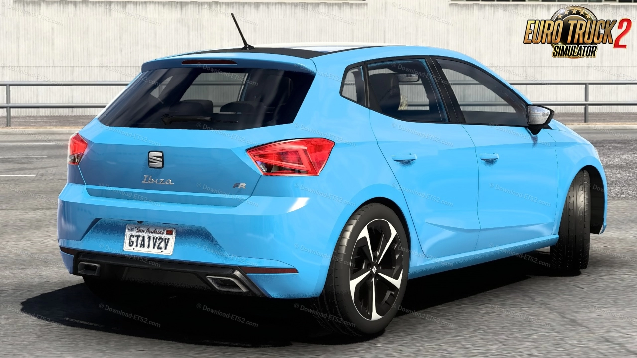 Seat Ibiza FR 2022 + Interior v2.4 (1.53.x) for ETS2