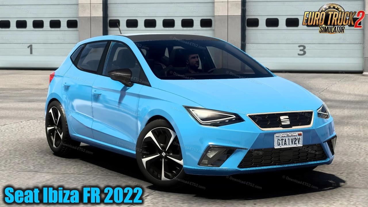 Seat Ibiza FR 2022 + Interior v2.4 (1.53.x) for ETS2