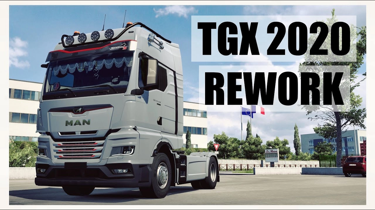 MAN TGX 2020 Rework v1.5 By Sherman (1.47.x) for ETS2