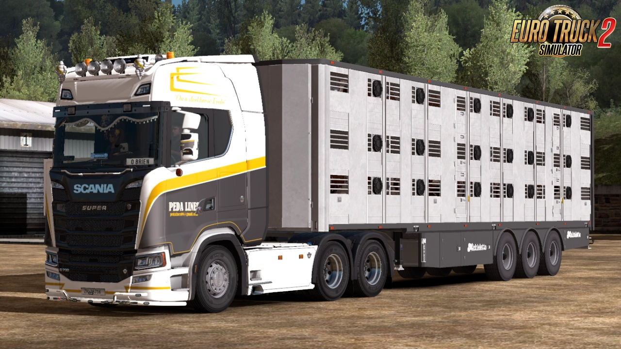 Ownable Livestock Trailer Michieletto v1.0.13 by Jazzycat (1.47.x)