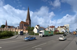 Germany Rework - Rostock city in ETS2