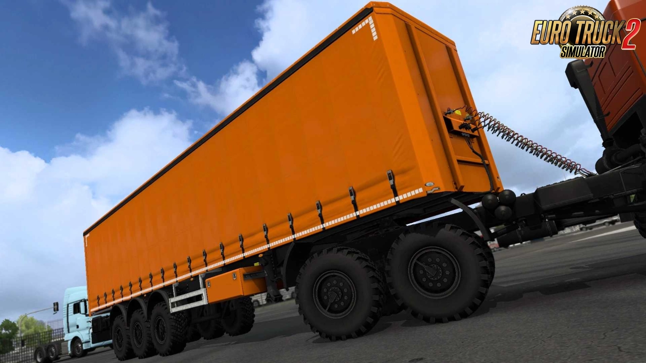 OffRoad Chassis for Trailers SCS BOX v2.1 (1.54.x) for ETS2