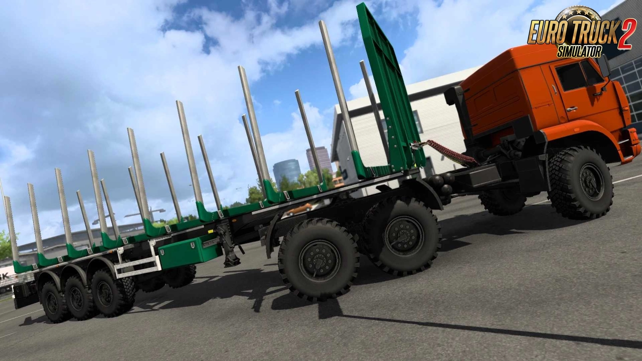 OffRoad Chassis for Trailers SCS BOX v1.4 (1.49.x) for ETS2