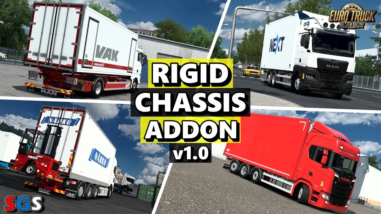 Rigid Chassis Addon v1.2.1 by Kast (1.53.x) for ETS2