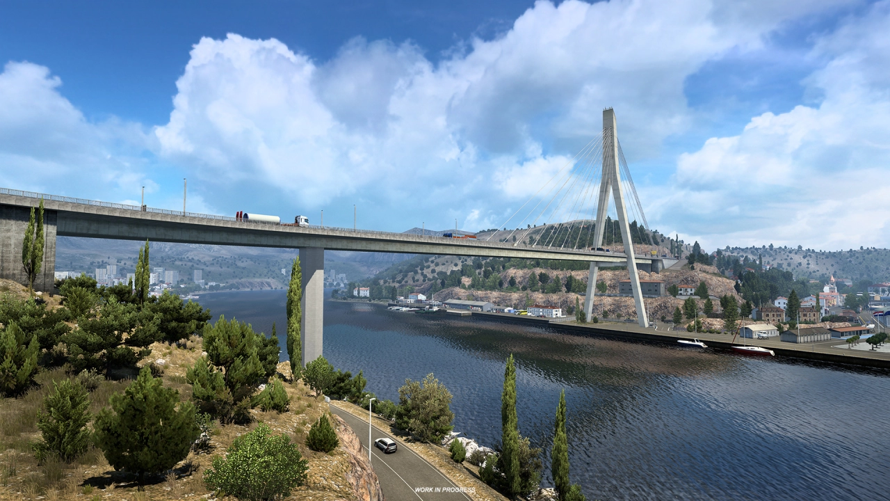 West Balkans DLC - Bridges in ETS2