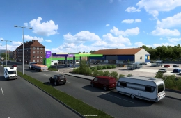 Germany Rework - Kiel city in ETS2