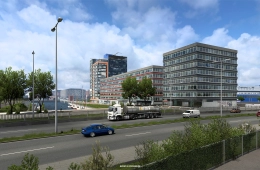 Germany Rework - Kiel city in ETS2